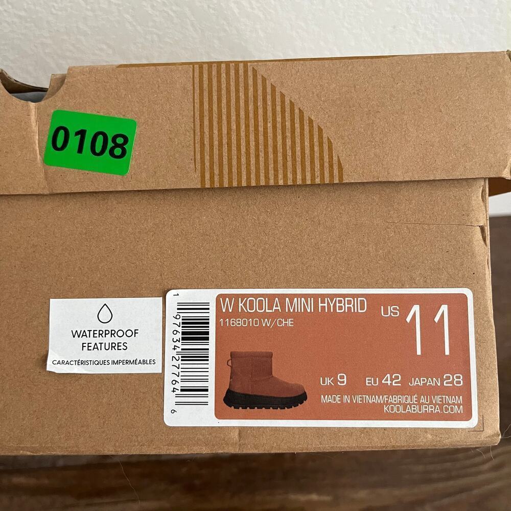 Koolaburra by Ugg Mini Hybrid Waterproof Faux Fur Lined Boots NIB - Picture 8 of 8